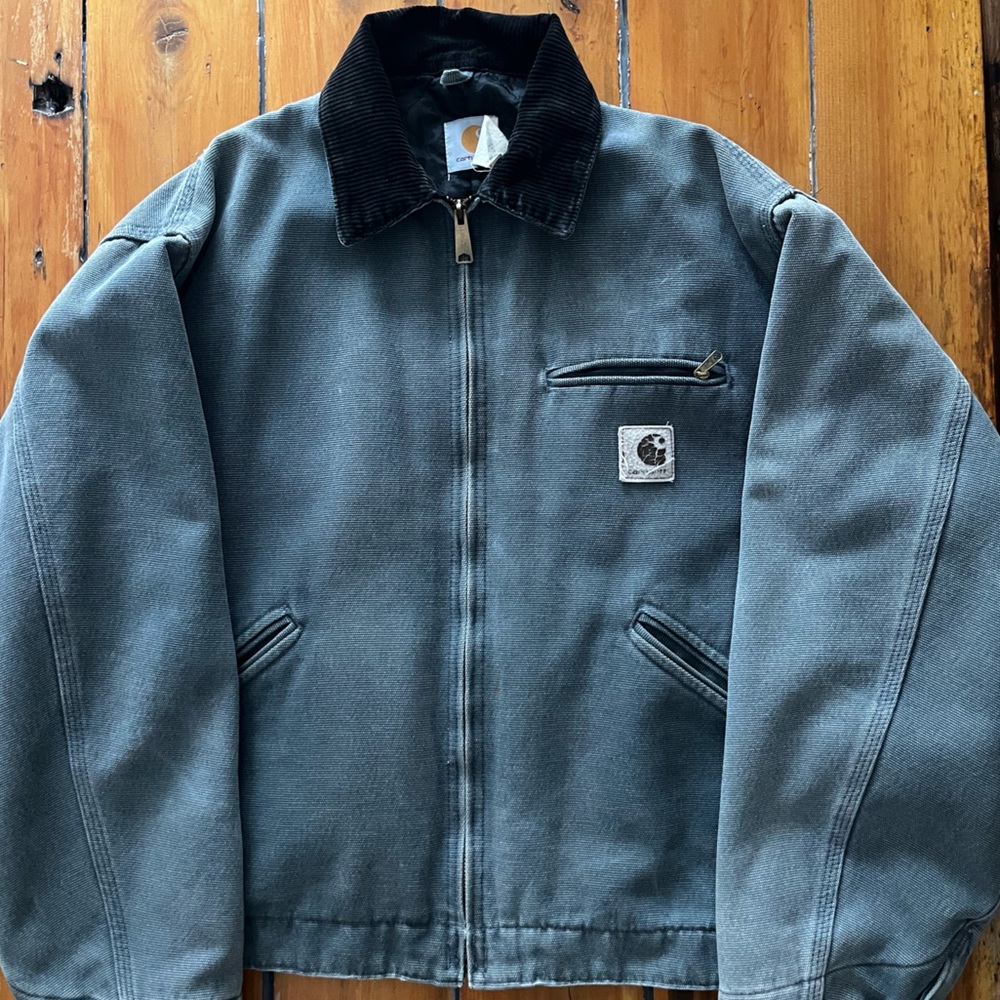 *Vintage* Carhartt Men's Moss Green J97 Detroit Jacket